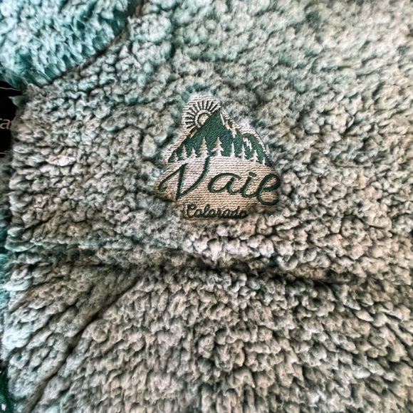 Boxer-craft Green Sherpa Pull Over Jacket - Picture 3 of 4